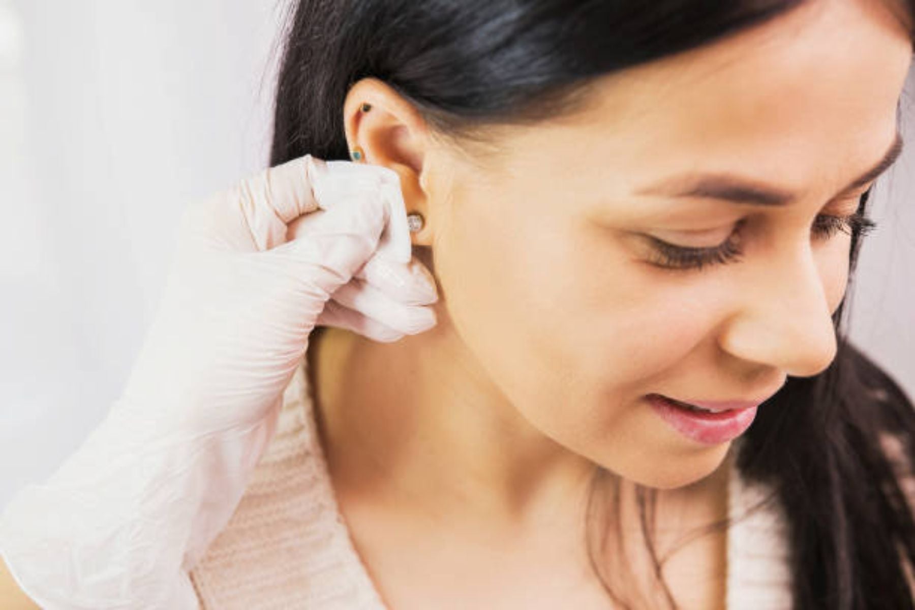 Ear Piercing Cleaning